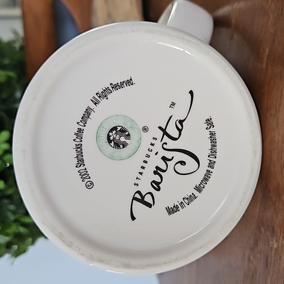 Starbucks Barista 2002 International Coffee Stamps 16 Oz. Mug - Picture 6 of 6